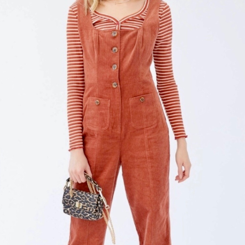 UO Corduroy Jumpsuit